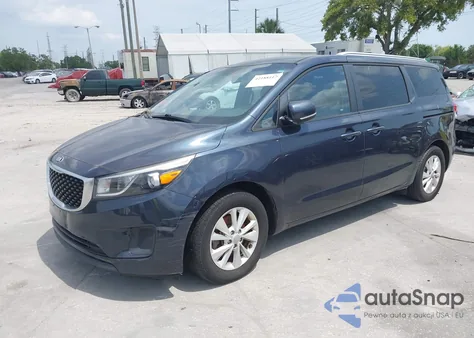 2016 Kia Sedona Lx from USA, damaged, VIN KNDMB5C13G6102882